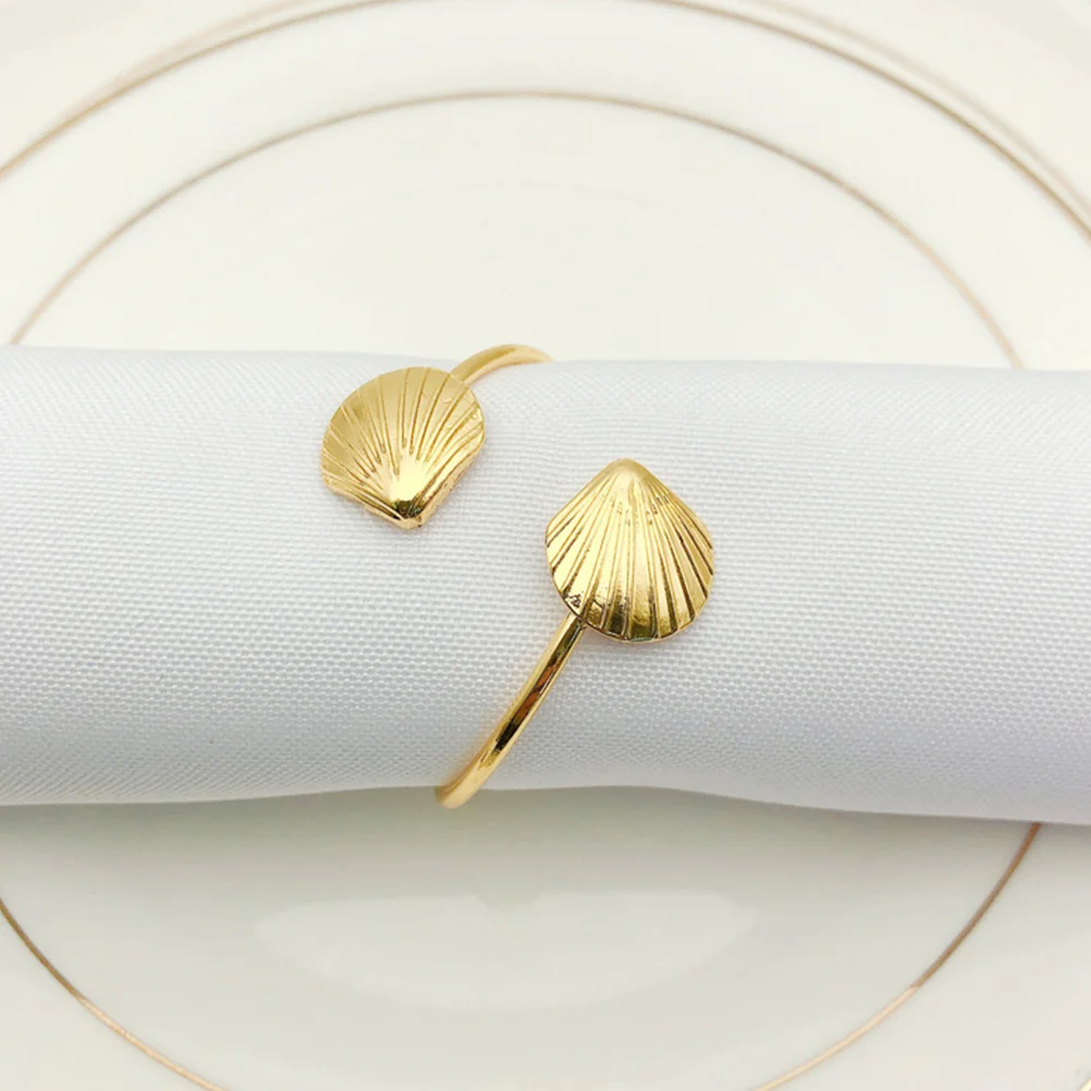 12 Pcs Napkin Ring Rings Retro Decor for Table Vintage Shell Holder Clip Accessory Beach
12 Pcs Napkin Ring Rings Retro Decor for Table Vintage Shell Holder Clip Accessory Beach