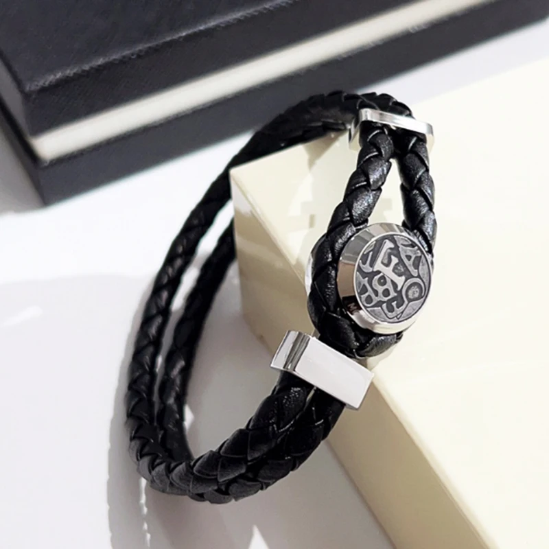 

LJ2 Luxury MB Urban Spirit Serie Bracelet Stainless Steel Lanyard Buckle Special Edition For The Grimm Brothers With Dust Bag