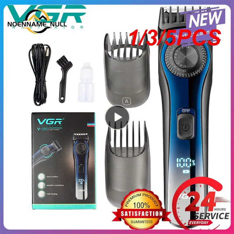 1/3/5PCS Hair Trimmer Adjustable Hair Clipper Rechargeable Trimmer Professional Electric Hair Clipper Cordless Trimmer for Men
1/3/5PCS Hair Trimmer Adjustable Hair Clipper Rechargeable Trimmer Professional Electric Hair Clipper Cordless Trimmer for Men