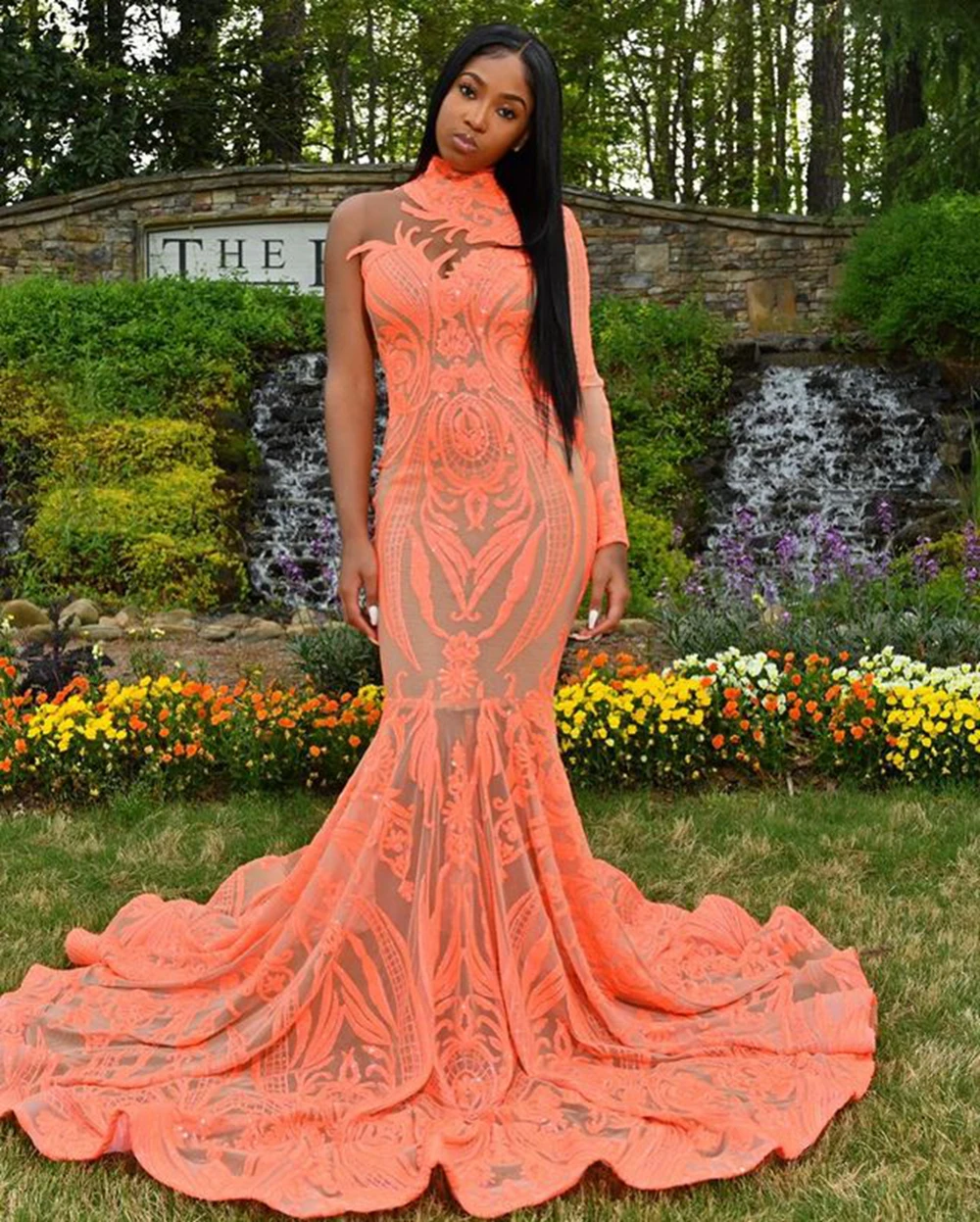 SuperKimJo Robe De вечерree Femme Pour Mariage Сверкающее оранжевое вечернее платье длинное с высоким воротником Русалка Элегантное Вечернее Платье
SuperKimJo Robe De вечерree Femme Pour Mariage Сверкающее оранжевое вечернее платье длинное с высоким воротником Русалка Элегантное Вечернее Платье