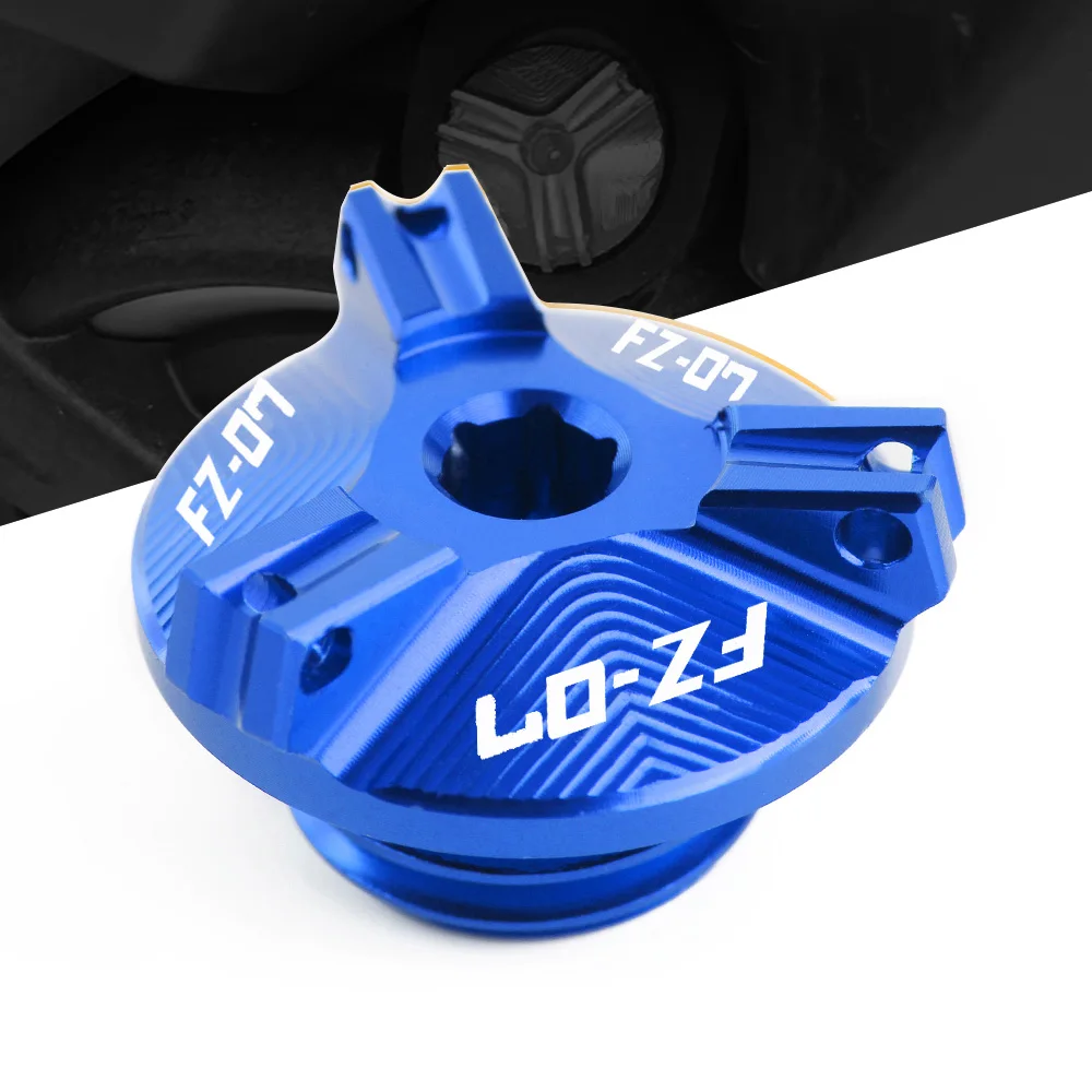 For YAMAHA FZ 07 FZ07 FZ-07 2014 2015 2016 2017 2018 2019 Motorcycle CNC Aluminum Oil Filler Cap Cover
For YAMAHA FZ 07 FZ07 FZ-07 2014 2015 2016 2017 2018 2019 Motorcycle CNC Aluminum Oil Filler Cap Cover
