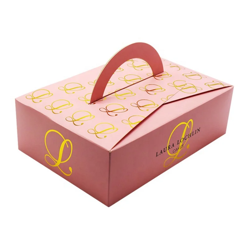 Custom Custom design recyclable packaging take away disposable paper cake fried chicken food packaging box with handle
Custom Custom design recyclable packaging take away disposable paper cake fried chicken food packaging box with handle