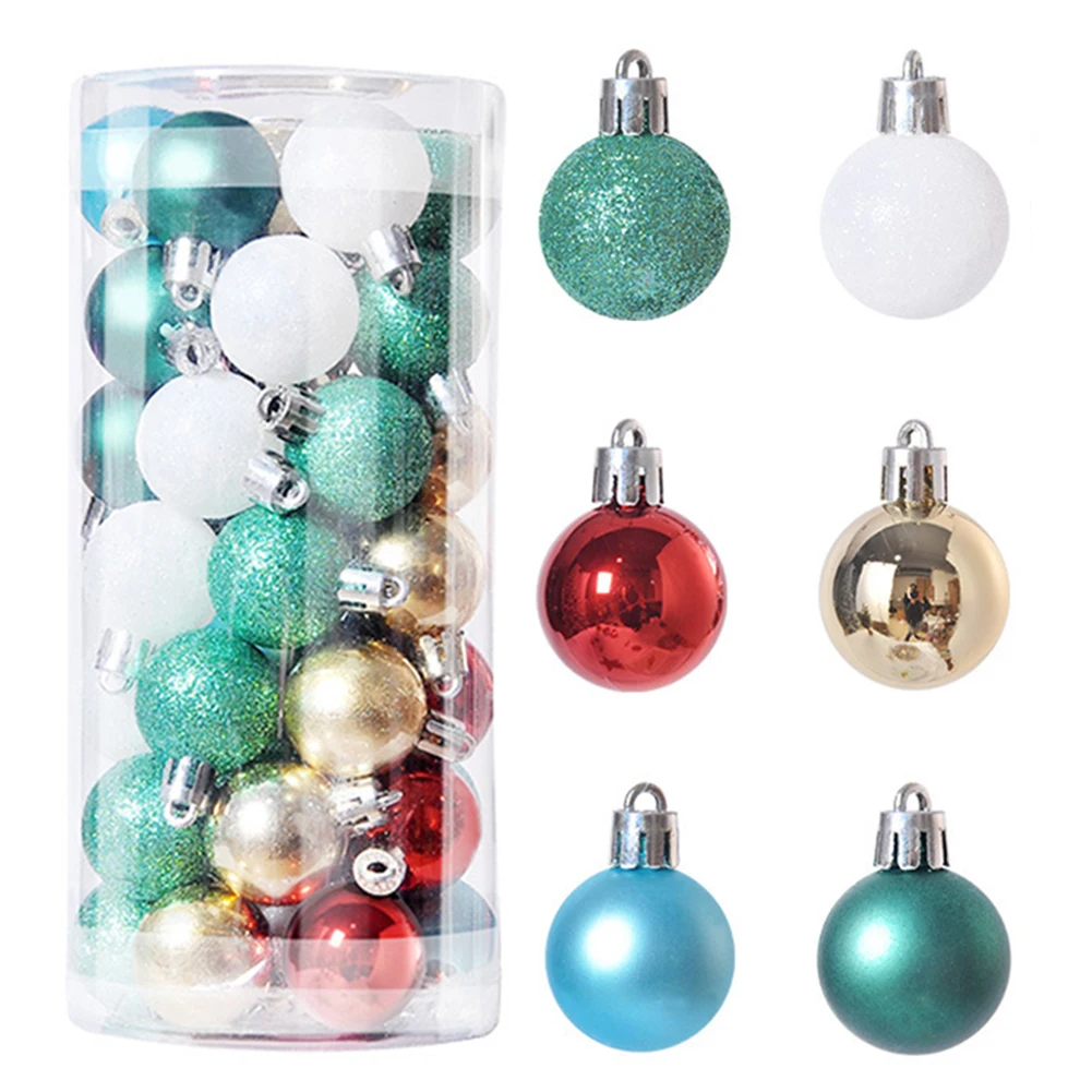 48pcs Christmas Tree Baubles Balls Xmas Bubbles Ball Colored Hand-Painted Christmas Pendant Balls Home Party Wedding Tree Decor
48pcs Christmas Tree Baubles Balls Xmas Bubbles Ball Colored Hand-Painted Christmas Pendant Balls Home Party Wedding Tree Decor