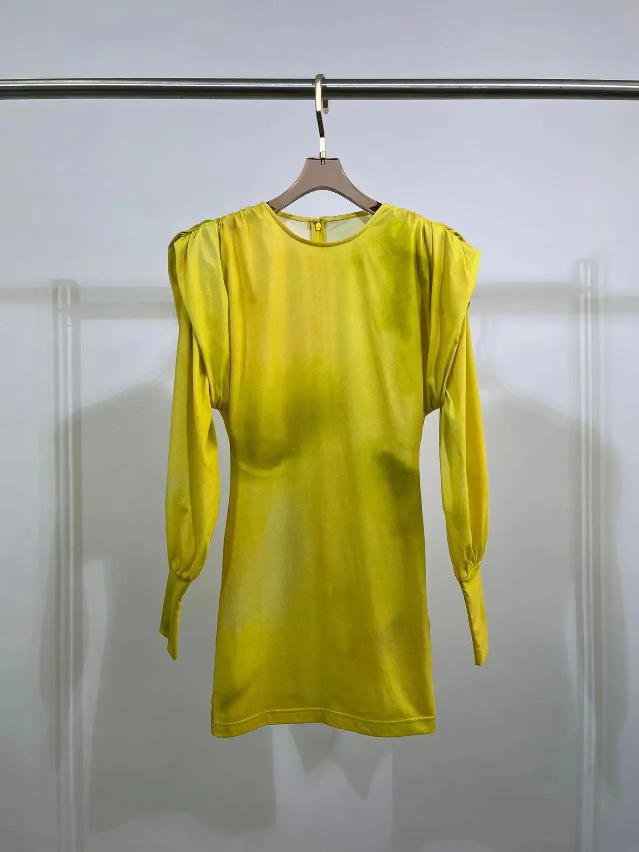 Fyion 2022 Summer Women Mini Dress Runway Fashion Long Sleeves Solid Yellow Holiday Vacation Dress Vestidos
Fyion 2022 Summer Women Mini Dress Runway Fashion Long Sleeves Solid Yellow Holiday Vacation Dress Vestidos