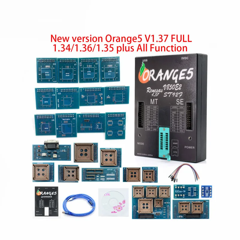 Программатор OEM Orange 5 v1.37, программатор OEM orange5 с полным адаптером orange5, программатор высокого качества Orange 5
Программатор OEM Orange 5 v1.37, программатор OEM orange5 с полным адаптером orange5, программатор высокого качества Orange 5