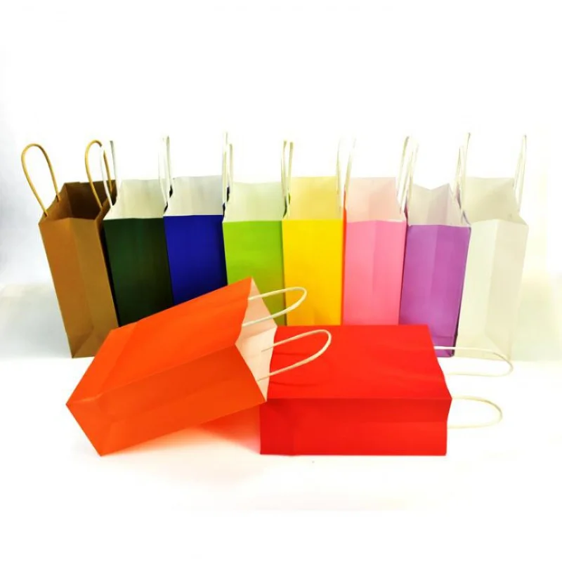 Hot Sale Eco-friendly Reusable Paper Goodie Bag for Gift Accept Customized Logo Cheap Kraft Paper Bags With Handles
Hot Sale Eco-friendly Reusable Paper Goodie Bag for Gift Accept Customized Logo Cheap Kraft Paper Bags With Handles