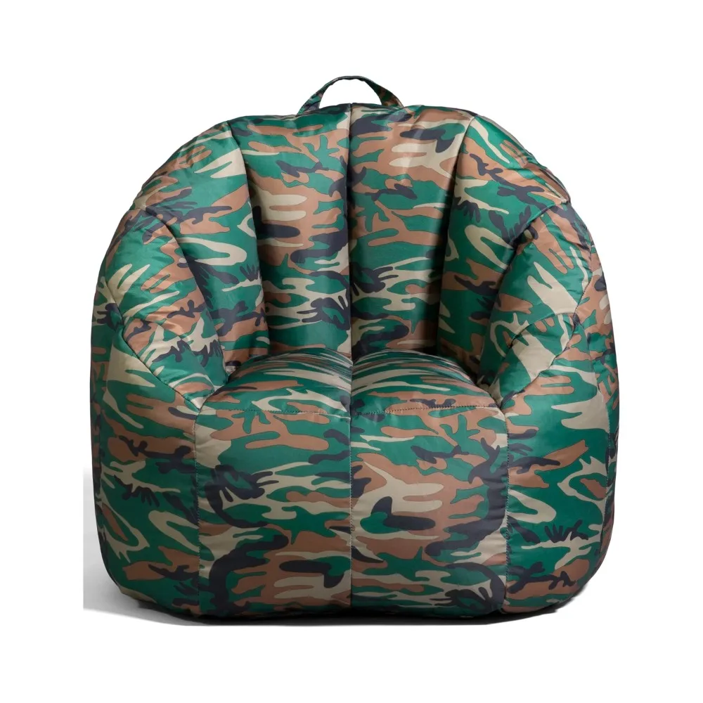 

Кресло-мешок зеленое камуфляжное для детей/подростков, 2,5 футов