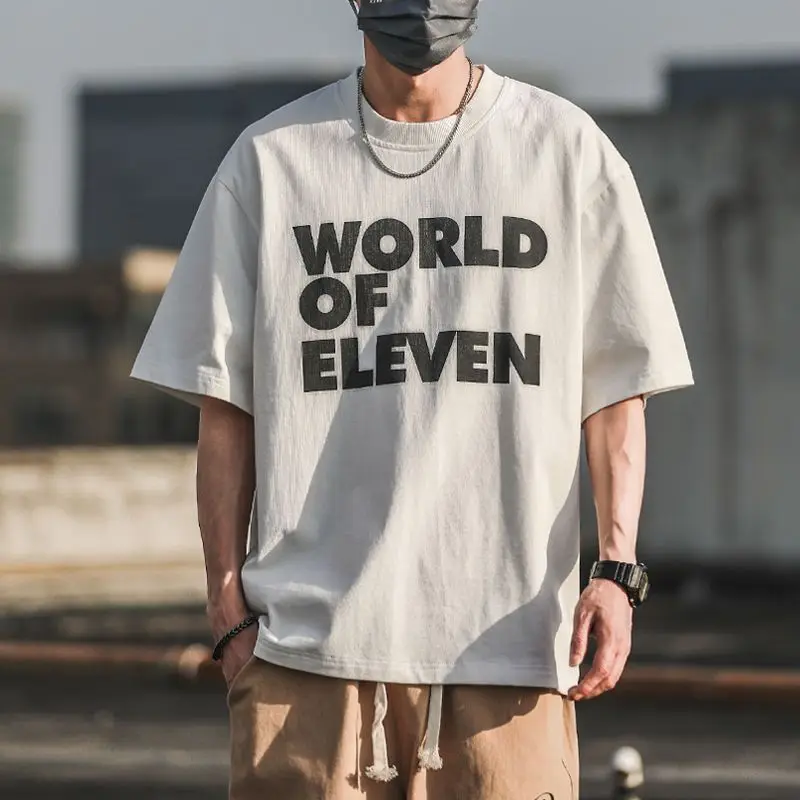 Fashionable Korean letter printed short sleeved T shirt men summer street y2k new trendy brand loose hip-hop half sleeved top
Fashionable Korean letter printed short sleeved T shirt men summer street y2k new trendy brand loose hip-hop half sleeved top