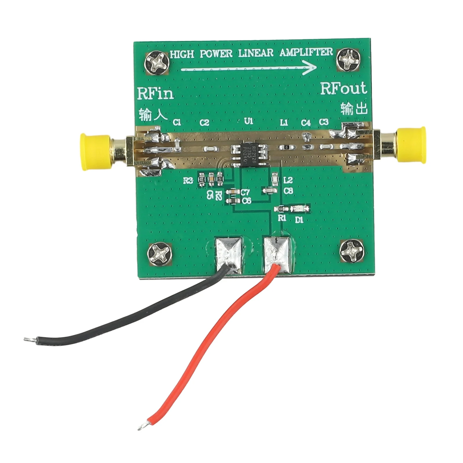 Радиочастотный усилитель мощности RF2126 400M-2700MHZ 50Ω RF Power 2,4 GHZ 1W для WIFI для Bluetooth Ham радио усилитель с радиатором
Радиочастотный усилитель мощности RF2126 400M-2700MHZ 50Ω RF Power 2,4 GHZ 1W для WIFI для Bluetooth Ham радио усилитель с радиатором