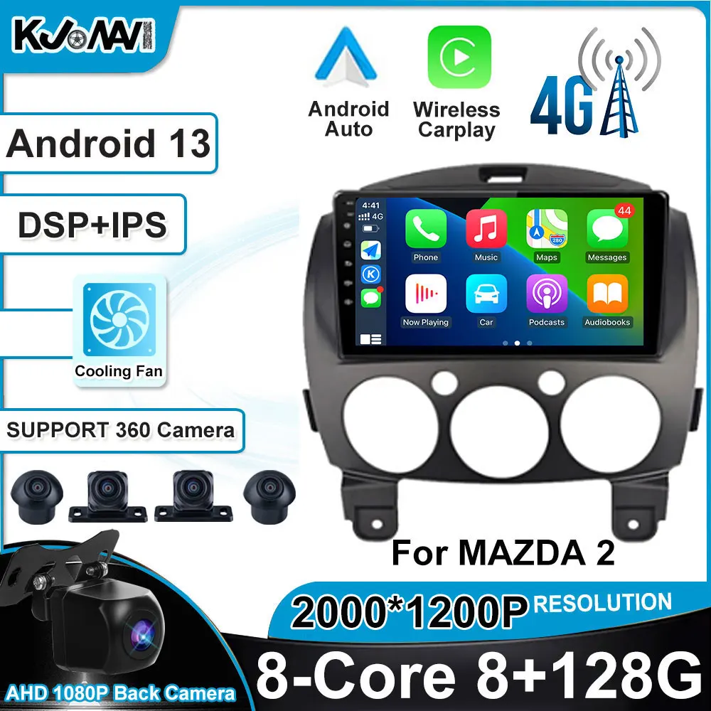 Автомагнитола Carplay DSP Android 13 для MAZDA 2 2007-2014, мультимедийный стереоплеер с Wi-Fi, GPS-навигацией, без DVD
Автомагнитола Carplay DSP Android 13 для MAZDA 2 2007-2014, мультимедийный стереоплеер с Wi-Fi, GPS-навигацией, без DVD