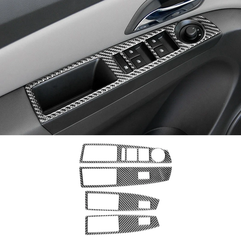 Панель переключателя стеклоподъемника из углеродного волокна для Chevrolet Cruze 2009-2015
Панель переключателя стеклоподъемника из углеродного волокна для Chevrolet Cruze 2009-2015
