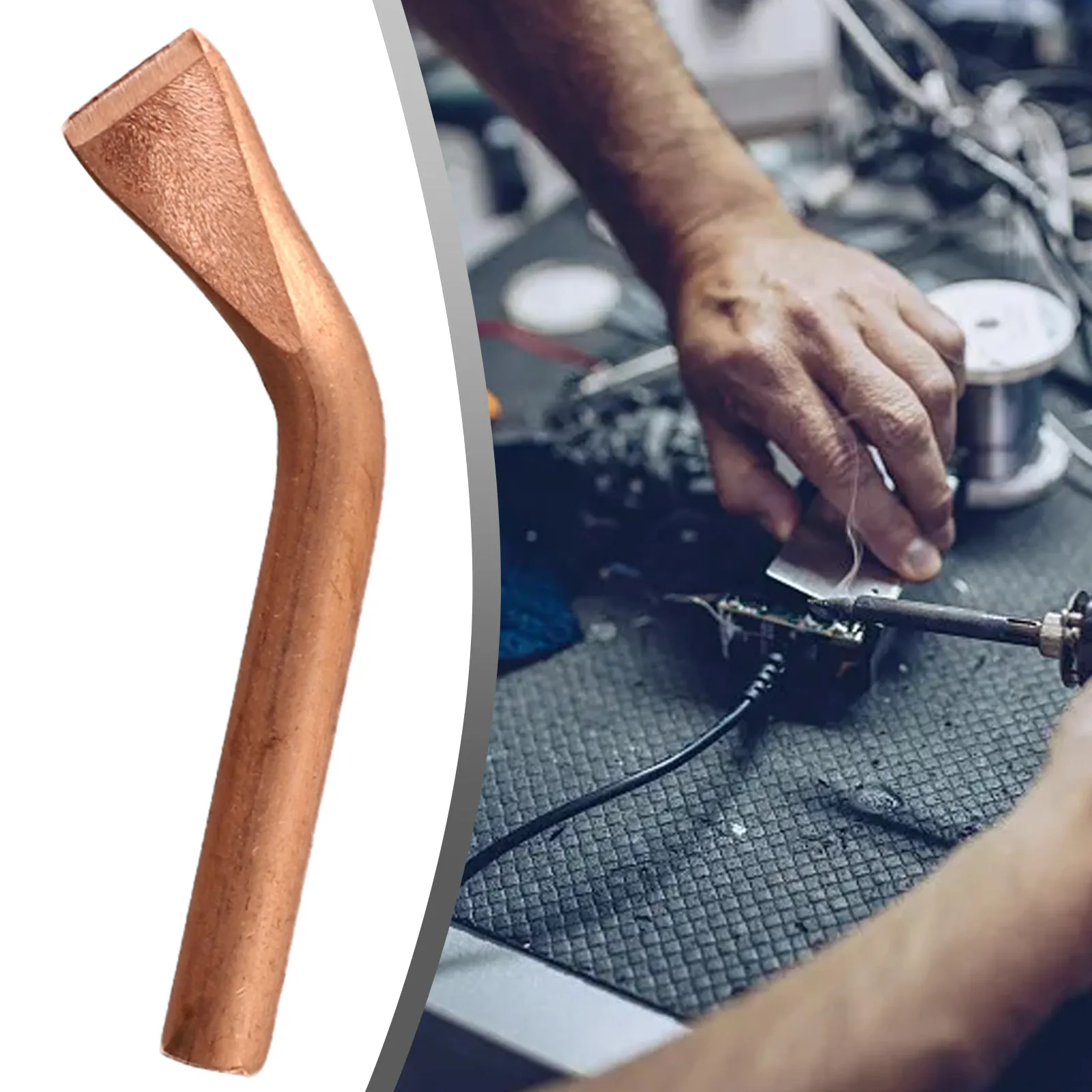 High Quality Hot Sale Attachment Soldering Iron Tip Head Soldering Copper External Heat High Power Power Tools
High Quality Hot Sale Attachment Soldering Iron Tip Head Soldering Copper External Heat High Power Power Tools