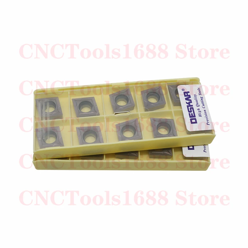 DESKAR CCMT060204 CCMT060208 CCMT09T304 CCMT09T308 CCMT120404 CCMT120408 LF6018 Cutting Carbide Insert Inserts
DESKAR CCMT060204 CCMT060208 CCMT09T304 CCMT09T308 CCMT120404 CCMT120408 LF6018 Cutting Carbide Insert Inserts