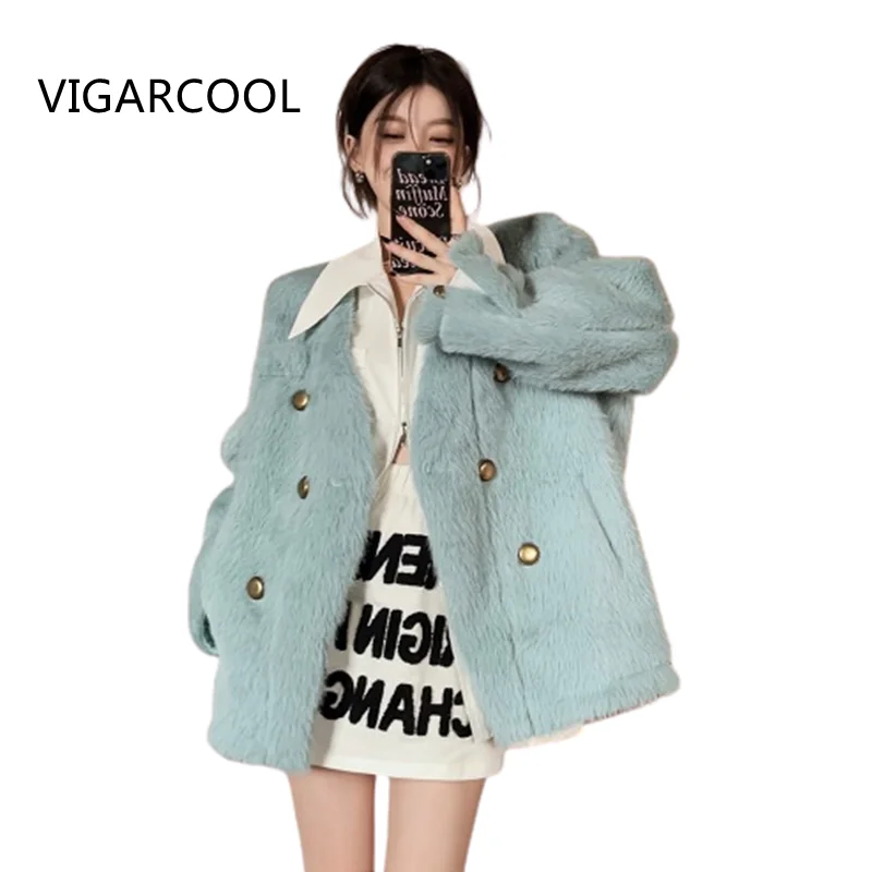 NEW Artificial mink fur jacket Korean Coat Women's high-level design Jacket winter New petite artificial fur warm Jacket Women
NEW Artificial mink fur jacket Korean Coat Women's high-level design Jacket winter New petite artificial fur warm Jacket Women