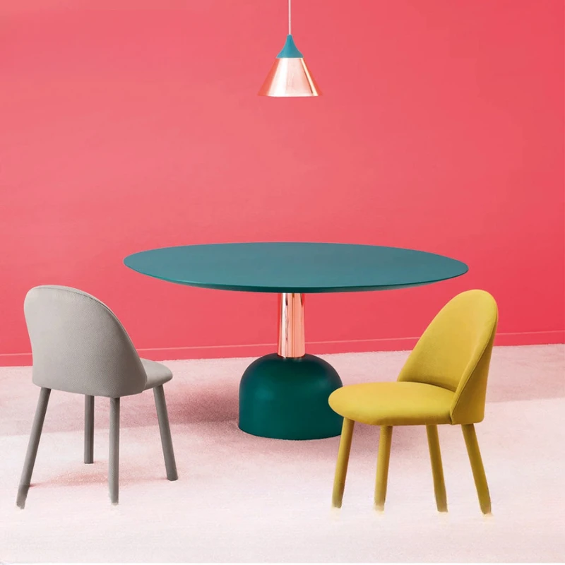 Nordic modern minimalist and fashionable colorful restaurant dining table, modern minimalist designer Instagram style small
Nordic modern minimalist and fashionable colorful restaurant dining table, modern minimalist designer Instagram style small