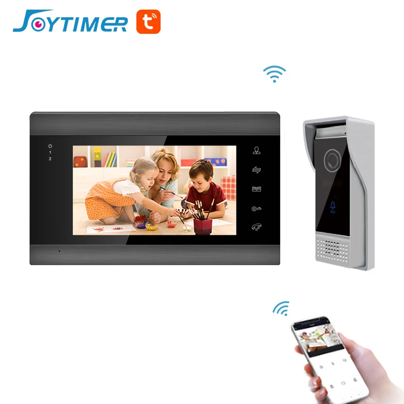 Умный домофон Tuya с управлением доступом, Wi-Fi видеодомофон для квартир, HD видео, дверной звонок, камера, Разблокировка одной кнопкой
Умный домофон Tuya с управлением доступом, Wi-Fi видеодомофон для квартир, HD видео, дверной звонок, камера, Разблокировка одной кнопкой