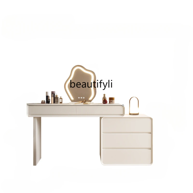 Italian Light Luxury Cream Dressing Table Small Apartment Storage Integrated Dresser Master Bedroom Bed Front Cabinet
Italian Light Luxury Cream Dressing Table Small Apartment Storage Integrated Dresser Master Bedroom Bed Front Cabinet
