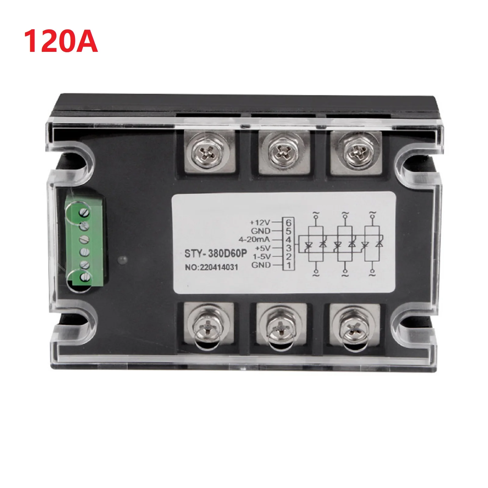 1pc 104*74*33 Mm Three-Phase AC Voltage Regulation Module Power Regulator Thyristor 380V 40A-150A Electrical Equipment Parts
1pc 104*74*33 Mm Three-Phase AC Voltage Regulation Module Power Regulator Thyristor 380V 40A-150A Electrical Equipment Parts