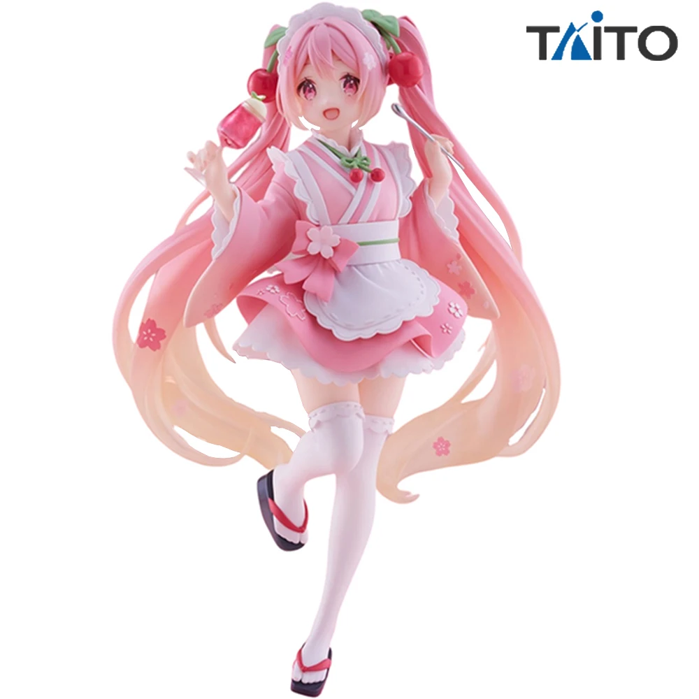 Taito Coreful Hatsune Miku Sakura Miku Wafuu Kissa Ver. Коллекционная Аниме Фигурка модель игрушки подарок для фанатов
Taito Coreful Hatsune Miku Sakura Miku Wafuu Kissa Ver. Коллекционная Аниме Фигурка модель игрушки подарок для фанатов