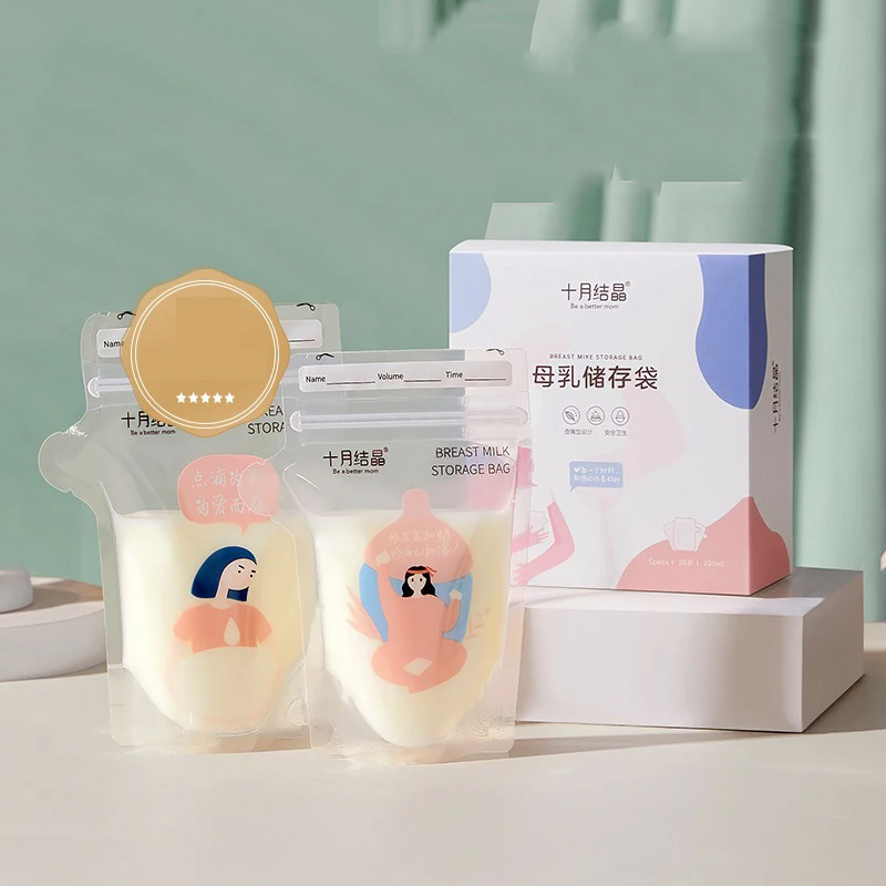 32 Pcs Breast milk storage bag Disposable Vacuum Milk Freezer Bag Baby Food Grade Material BPA Free Safe Feeding Package
32 Pcs Breast milk storage bag Disposable Vacuum Milk Freezer Bag Baby Food Grade Material BPA Free Safe Feeding Package