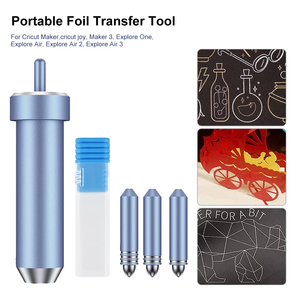 Портативный набор инструментов для переноса фольги для изготовителя Cricut, Maker 3, Explore One, Explore Air, Explore Air 2, Explore Air 3
Портативный набор инструментов для переноса фольги для изготовителя Cricut, Maker 3, Explore One, Explore Air, Explore Air 2, Explore Air 3