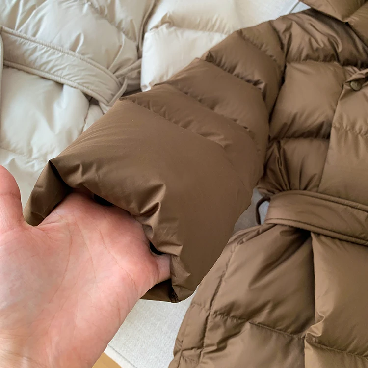 Winter Women's Down Jackets Ultra Light Warm Casual Coat Female Puffer Jacket With Belt Plus Size Hooded Short Parka 15 Mallzona S2cb0f103f5ce423ebb21c4cf6ad57c91l Winter Women's Down Jackets Ultra Light Warm Casual Coat Female Puffer Jacket With Belt Plus Size Hooded Short Parka Mallzona