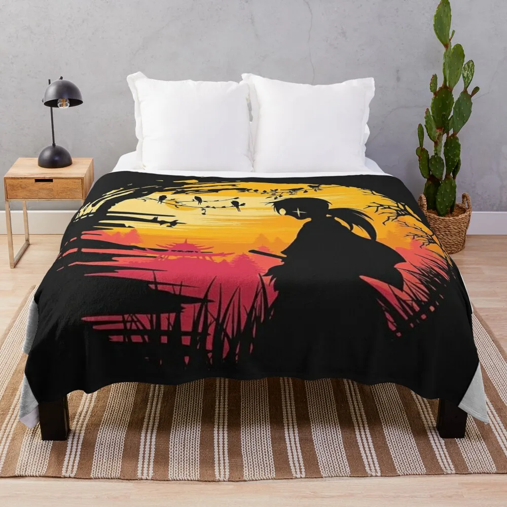 

Одеяло Rurouni Kenshin, плед на диван, мягкие одеяла