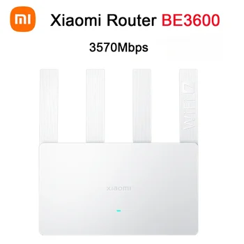 Iaomi 라우터 BE3600 MLO 듀얼 밴드 메시 네트워킹, 와이파이 7 게임 가속, IPTV 2.5G, 하이엔드 이더넷 포트 리피터 VPN 상품 이미지