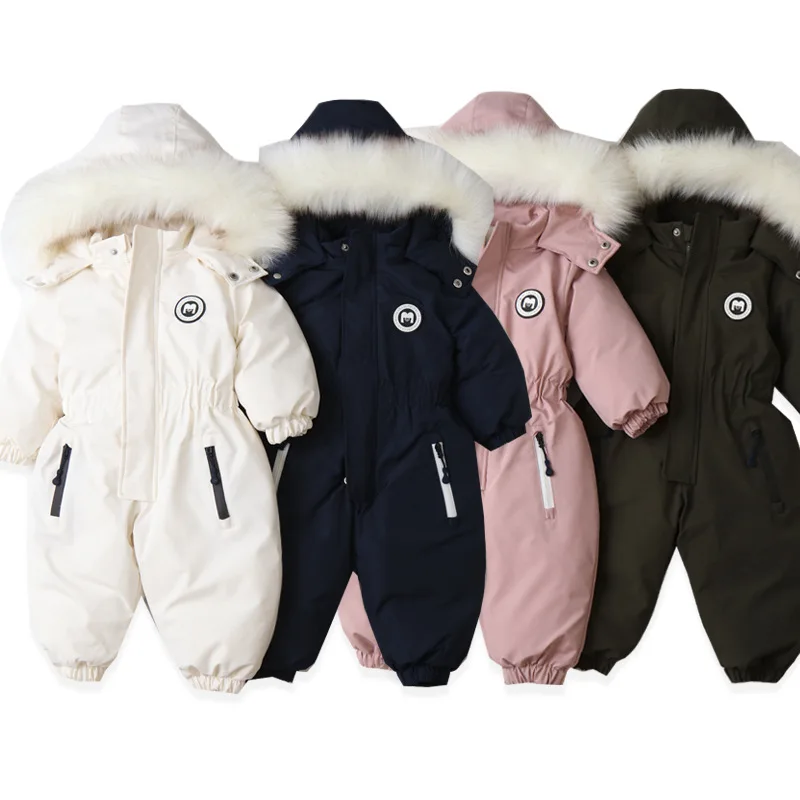 1-5Y Winter Children Thick Warm Clothes Infant Overalls Baby Down Jacket Girls Boys Cotton Hooded Jumpsuit Outdoor Ski Snowsuit
1-5Y Winter Children Thick Warm Clothes Infant Overalls Baby Down Jacket Girls Boys Cotton Hooded Jumpsuit Outdoor Ski Snowsuit