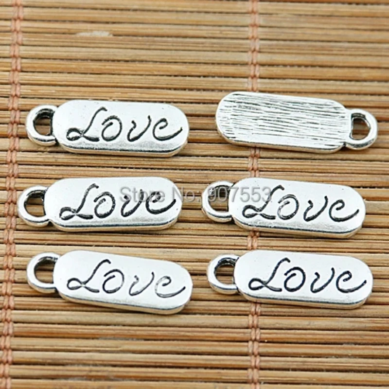20pcs 20*7mm Tibetan Silver Word Love Oval Charms EF1897 Charms for Jewelry Making
20pcs 20*7mm Tibetan Silver Word Love Oval Charms EF1897 Charms for Jewelry Making