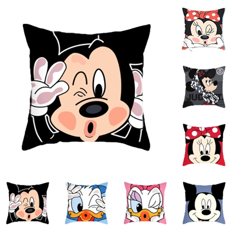 Disney Cartoon Mickey Kids Pillow Cases Car Sofa Bed Head Cushion Canvas Pillow Cover Baby Room Decor Wholesale 40*40CM
Disney Cartoon Mickey Kids Pillow Cases Car Sofa Bed Head Cushion Canvas Pillow Cover Baby Room Decor Wholesale 40*40CM