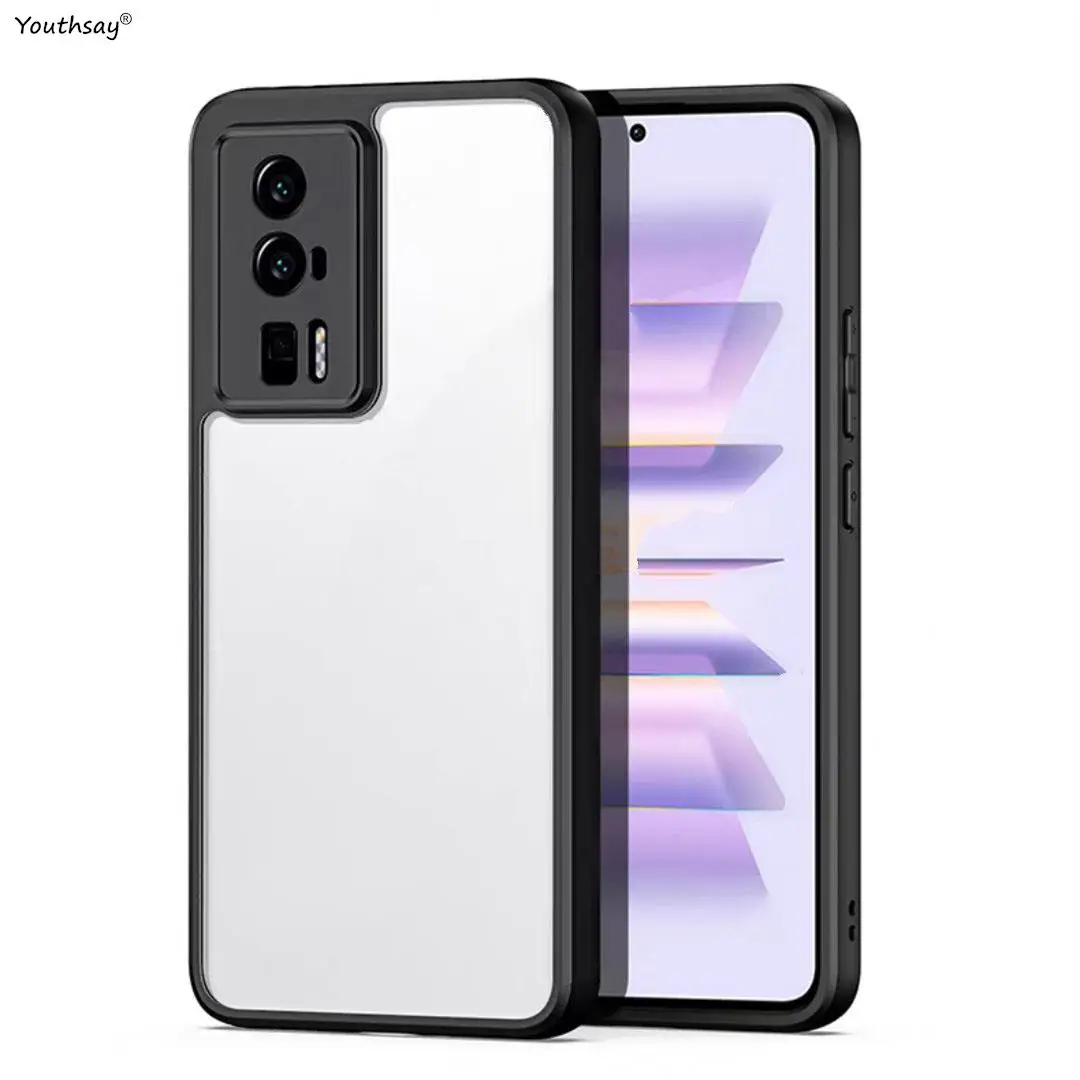 Clear Case For Poco F5 Pro Case For Poco F5 Pro Cover Funda Hard Transparent PC Soft TPU Edge Shockproof Back Case Poco F5 Pro
Clear Case For Poco F5 Pro Case For Poco F5 Pro Cover Funda Hard Transparent PC Soft TPU Edge Shockproof Back Case Poco F5 Pro