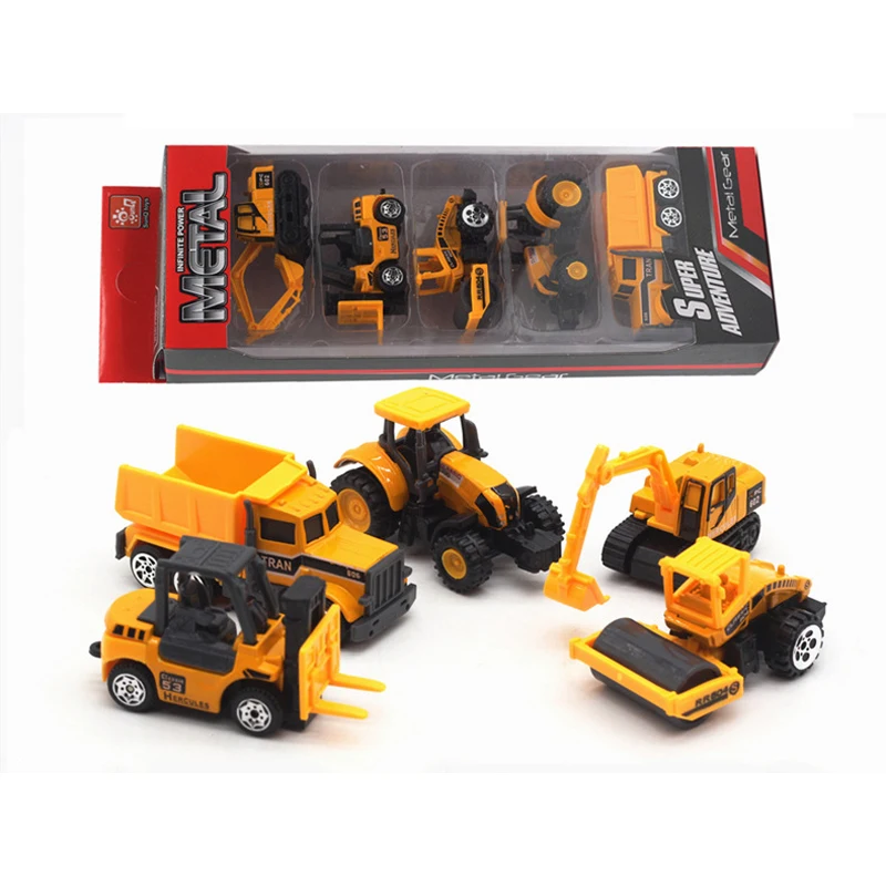 5pcs Engineering Vehicle Toys Cars Plastic Construction Excavator Tractor Dump Truck Bulldozer Forklift Models Kids Boys Gifts
5pcs Engineering Vehicle Toys Cars Plastic Construction Excavator Tractor Dump Truck Bulldozer Forklift Models Kids Boys Gifts