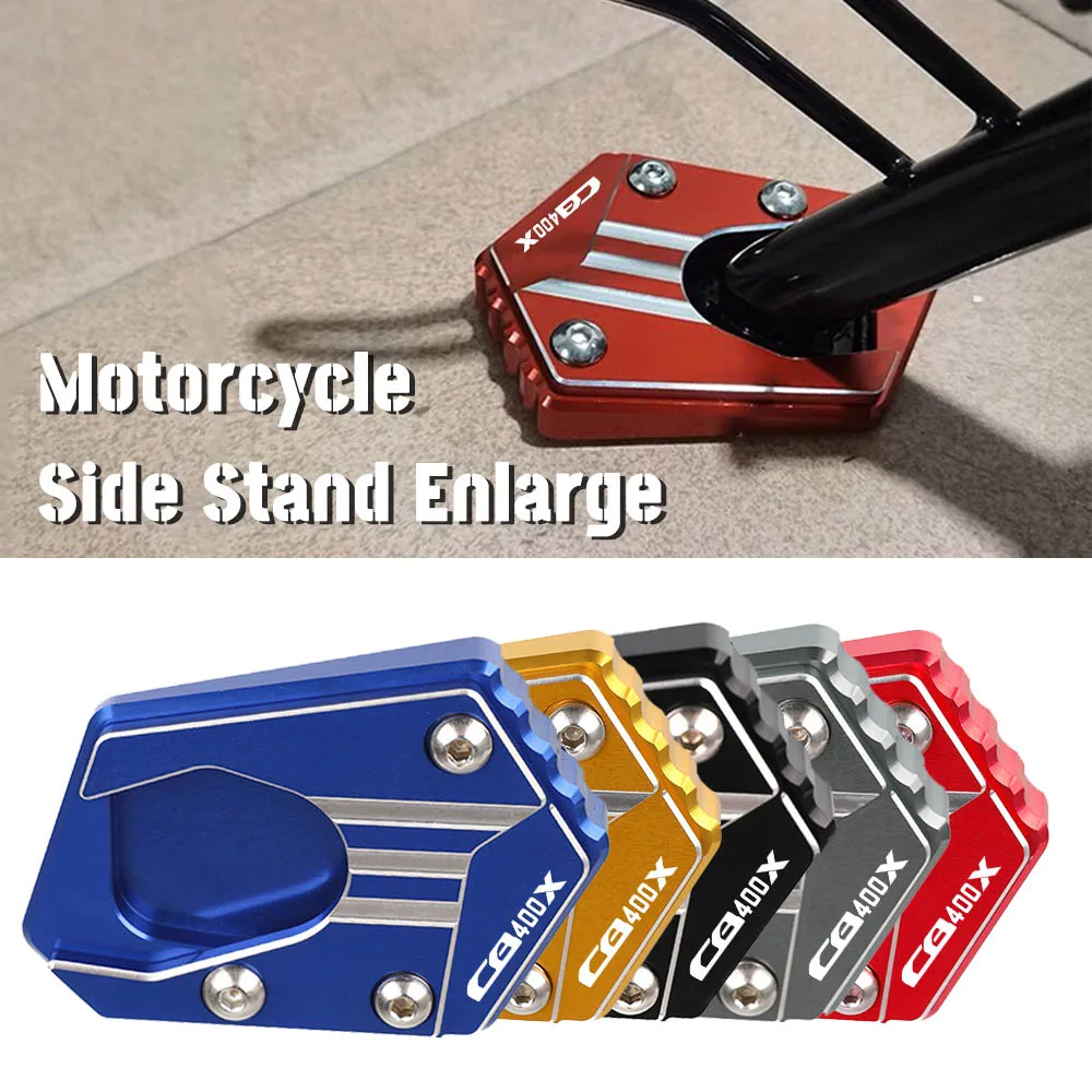 Motorcycle FOR HONDA CB400X CB400 X CB 400X 2019-2021 2020 CNC ALUMINIUM Stands Kickstand Side Stand Extension Pad Plate
Motorcycle FOR HONDA CB400X CB400 X CB 400X 2019-2021 2020 CNC ALUMINIUM Stands Kickstand Side Stand Extension Pad Plate