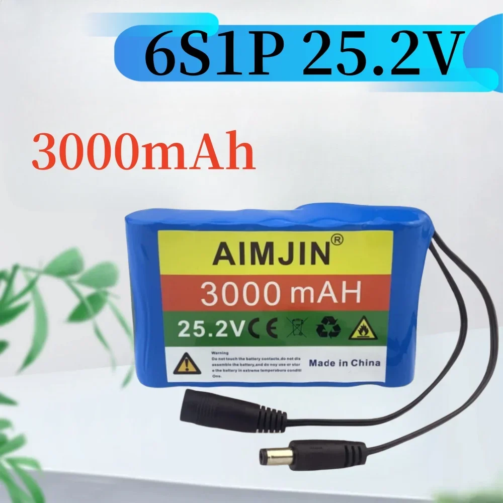 6S1P 25,2 V 3000mAh. Перезаряжаемый литий-ионный аккумулятор. Применяется для камер видеонаблюдения и т. Д.
6S1P 25,2 V 3000mAh. Перезаряжаемый литий-ионный аккумулятор. Применяется для камер видеонаблюдения и т. Д.