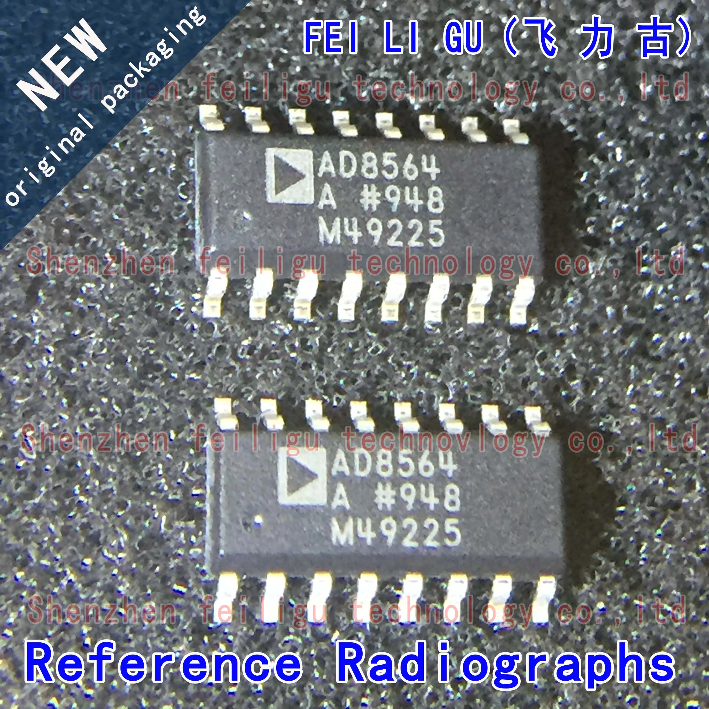 

New original AD8564ARZ-REEL7 AD8564ARZ AD8564AR AD8564 package SOP16 comparator chip electronic components