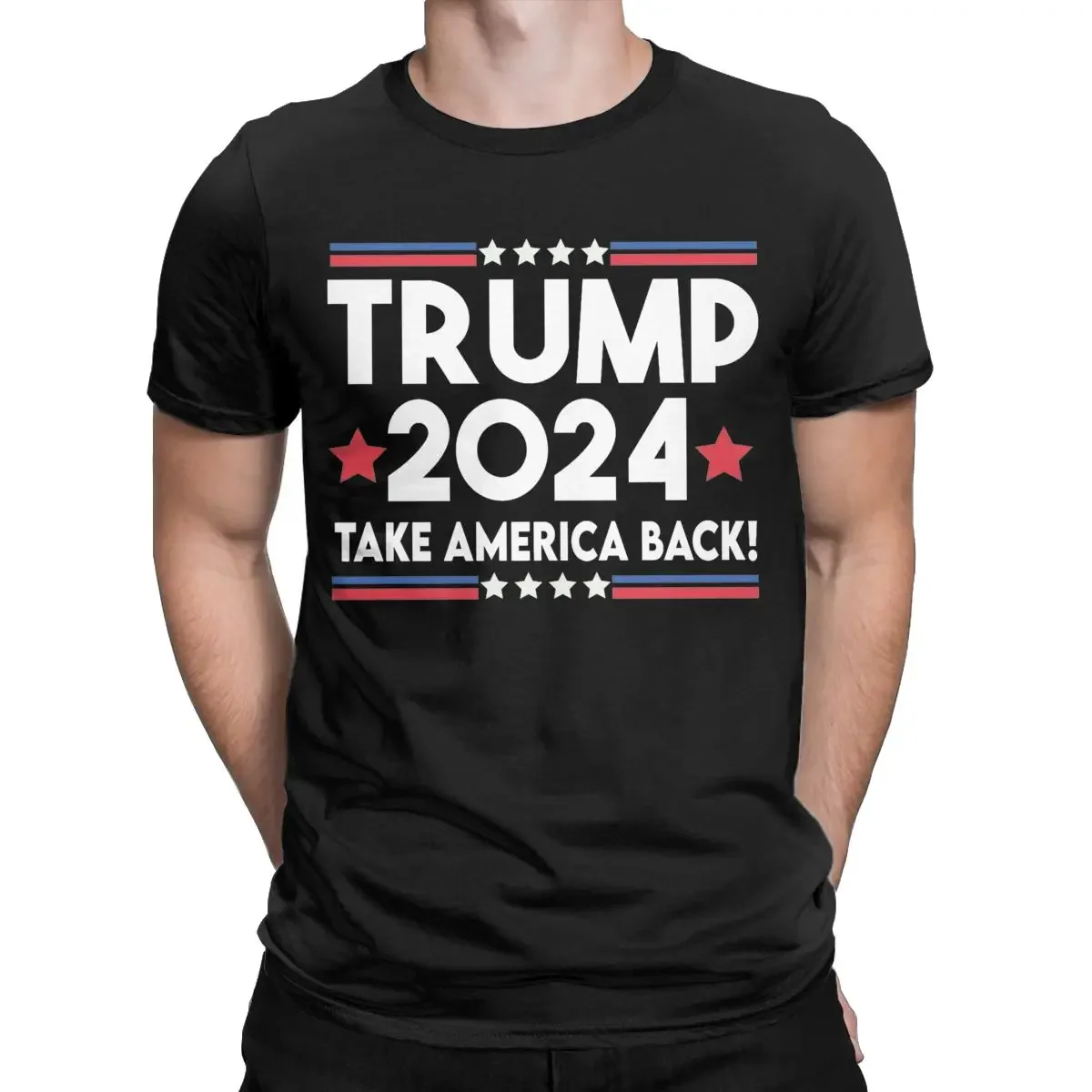 Trump 2024 Make Take America Back Men's T Shirts Funny Tees Short Sleeve Round Neck T-Shirt Pure Cotton Party Tops
Trump 2024 Make Take America Back Men's T Shirts Funny Tees Short Sleeve Round Neck T-Shirt Pure Cotton Party Tops
