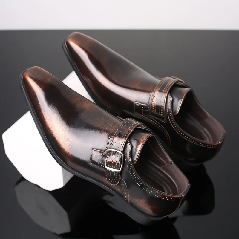 Big Size 48 Pointed Toe microfiber Leather Formal Shoes Men Wedding Dress Shoes Trend Buckle Loafers Mens Brogue Oxford Shoes
Big Size 48 Pointed Toe microfiber Leather Formal Shoes Men Wedding Dress Shoes Trend Buckle Loafers Mens Brogue Oxford Shoes