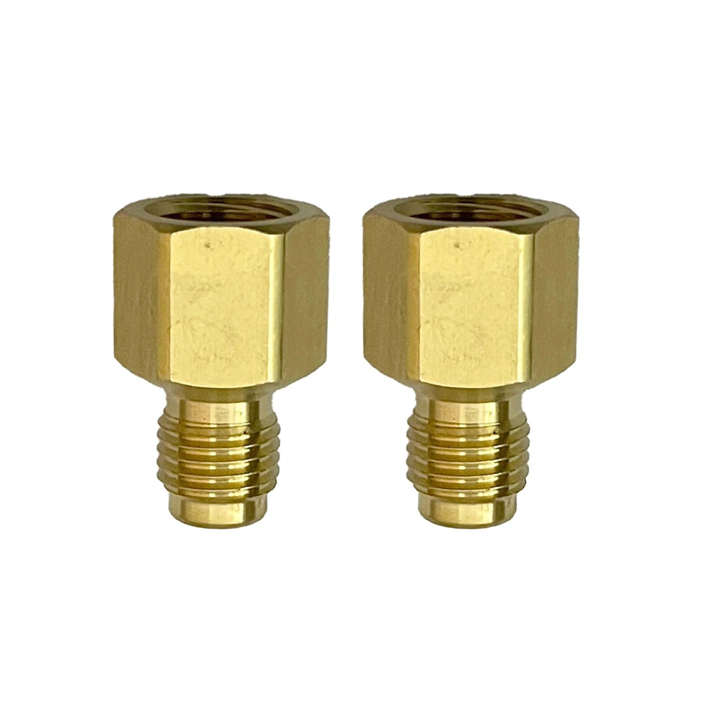 Joint Adapter Brass Brass Adapter Durable Easy Installation Gold High Quality Material For Male 1/4 To Female 5/16 2pcs
Joint Adapter Brass Brass Adapter Durable Easy Installation Gold High Quality Material For Male 1/4 To Female 5/16 2pcs