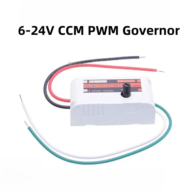 6-24V PWM Governor DC Motor Speed Regulator 6V12V24V3A With Housing/Cover Mini Controller LED Dimming Module
6-24V PWM Governor DC Motor Speed Regulator 6V12V24V3A With Housing/Cover Mini Controller LED Dimming Module