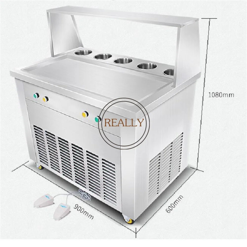 OEM Precooling Portable Fired Ice Cream Machine philippines Top Quality Roll Fry Ice Cream Machine
OEM Precooling Portable Fired Ice Cream Machine philippines Top Quality Roll Fry Ice Cream Machine