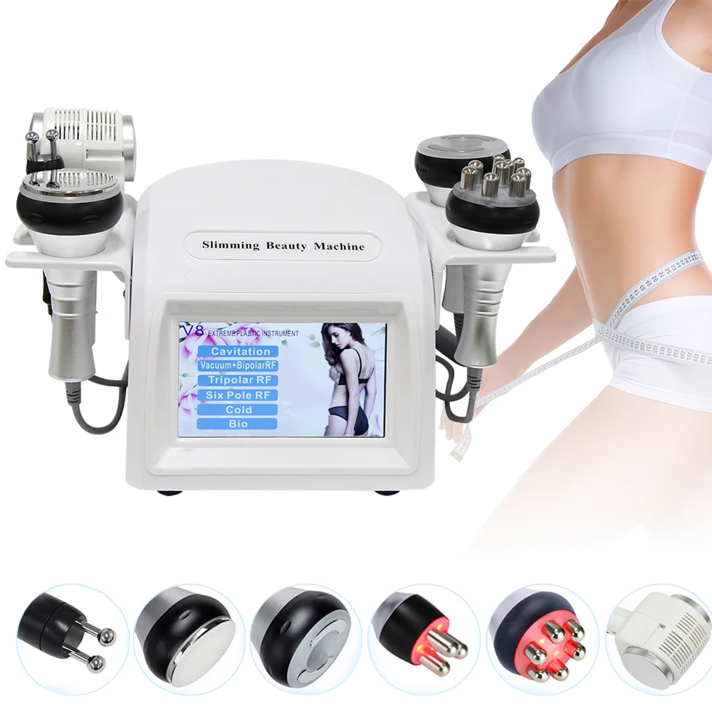 

40K Cavitation Ultrasonic Body Slimming Machine Vacuum Radio Frequency Anti-wrinkle Skin Tightening Weight Loss Beauty Device