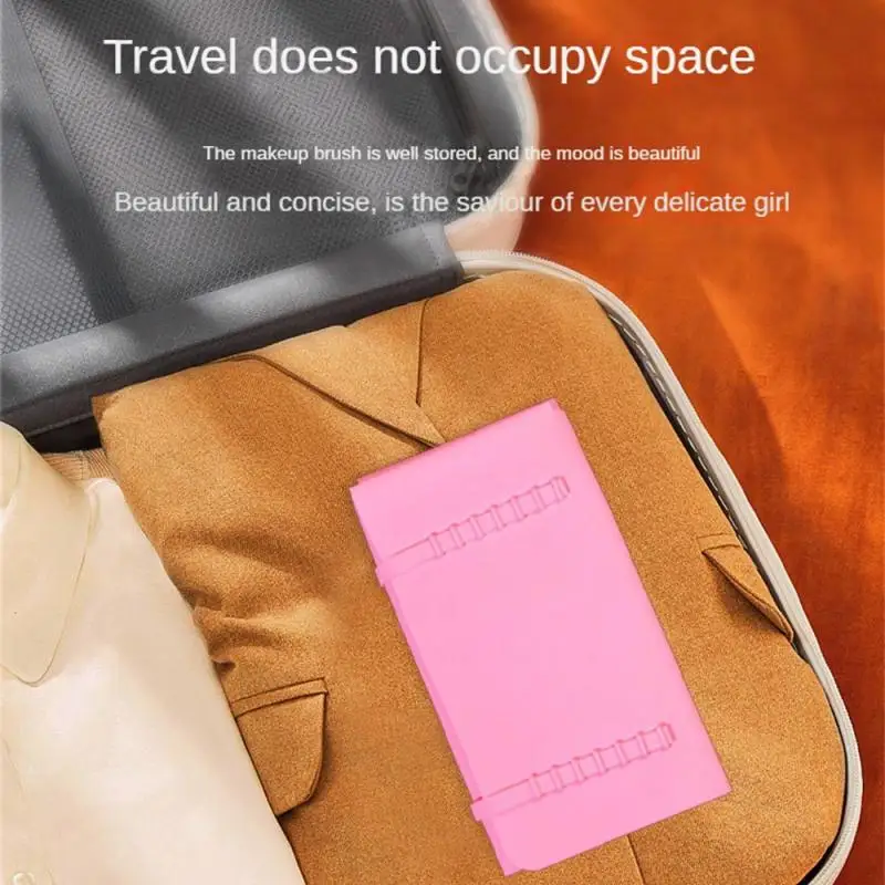 Косметическая кисть для путешествий. Многофункциональный антигрязный не деформированный мягкий силиконовый материал органайзер для кистей складная сумка для хранения
Косметическая кисть для путешествий. Многофункциональный антигрязный не деформированный мягкий силиконовый материал органайзер для кистей складная сумка для хранения