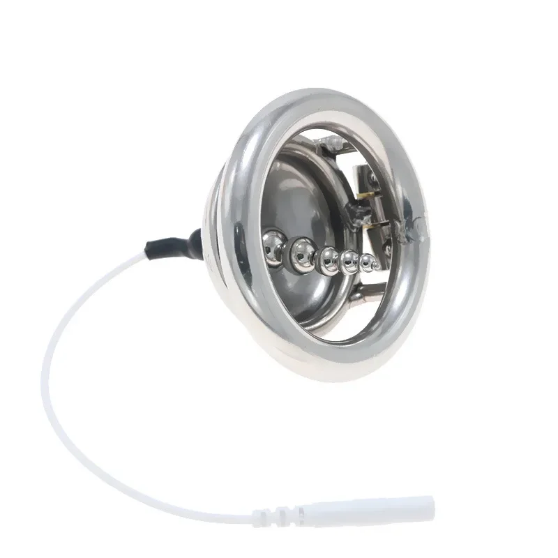 Anneau de pénis électrique en silicone pour hommes, jouets sexuels de jeu de chasteté, Cock Jos Mastjaune, accessoires de flirt, Shlavabo 7.0 5