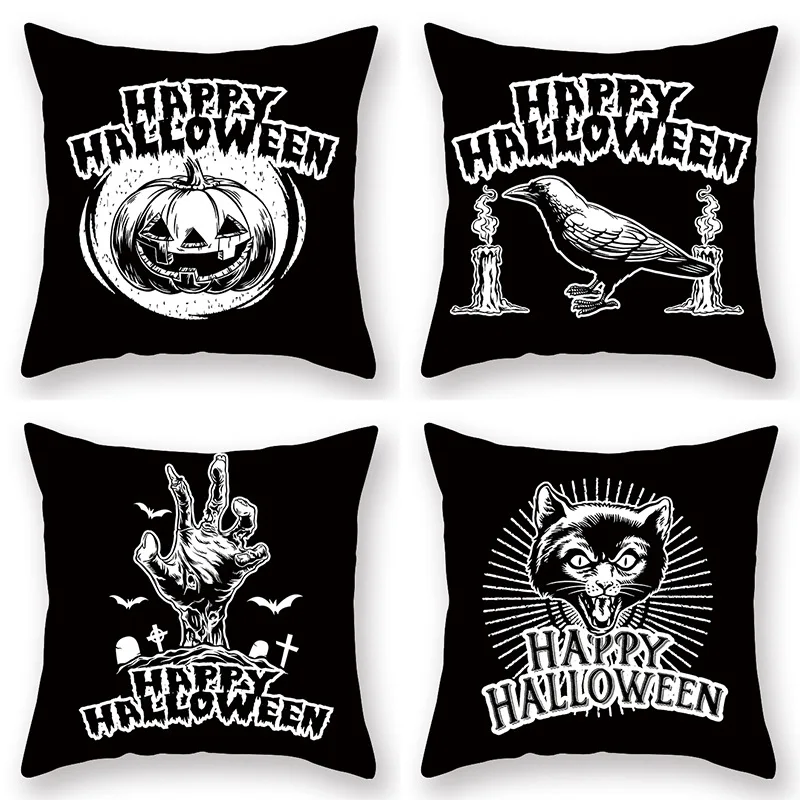 Halloween Pillowcase Cartoon Skull Cushion Cover Sofa Bed Pillow Case Home Decoration Modern Bedroom Room Aesthetics 45x45 Cm
Halloween Pillowcase Cartoon Skull Cushion Cover Sofa Bed Pillow Case Home Decoration Modern Bedroom Room Aesthetics 45x45 Cm