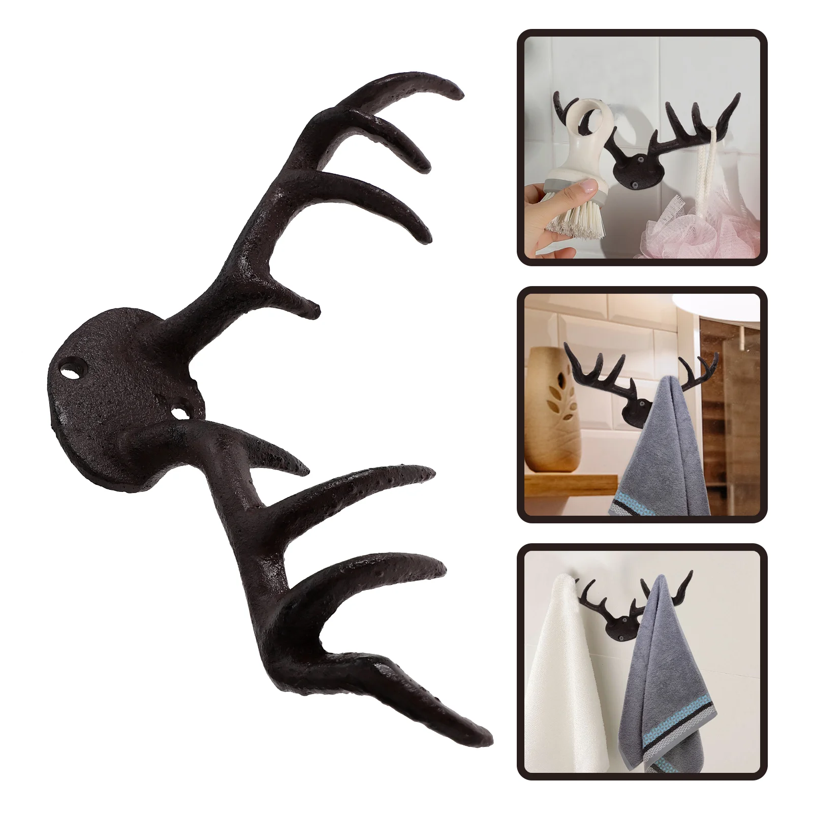 Antler Hook Coat Hat Hanger Rack Home Wall Mounted Clothes Hanger Retro Home Decoration
Antler Hook Coat Hat Hanger Rack Home Wall Mounted Clothes Hanger Retro Home Decoration