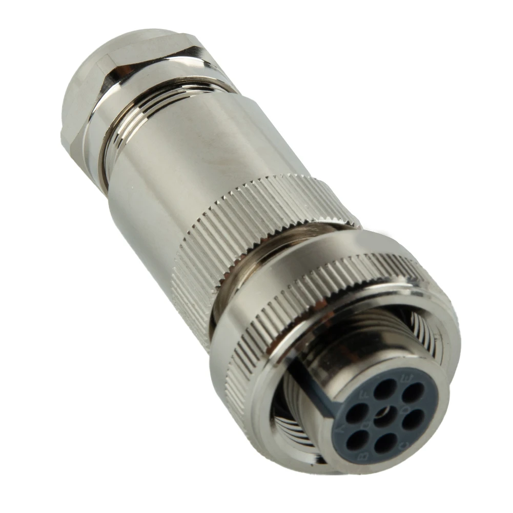 1pc C14G-A-S7 7 PIN Plug Connector IP67 Waterproof Proportional Valve Special Plug Connector For R900021267 R900217845 Valve
1pc C14G-A-S7 7 PIN Plug Connector IP67 Waterproof Proportional Valve Special Plug Connector For R900021267 R900217845 Valve