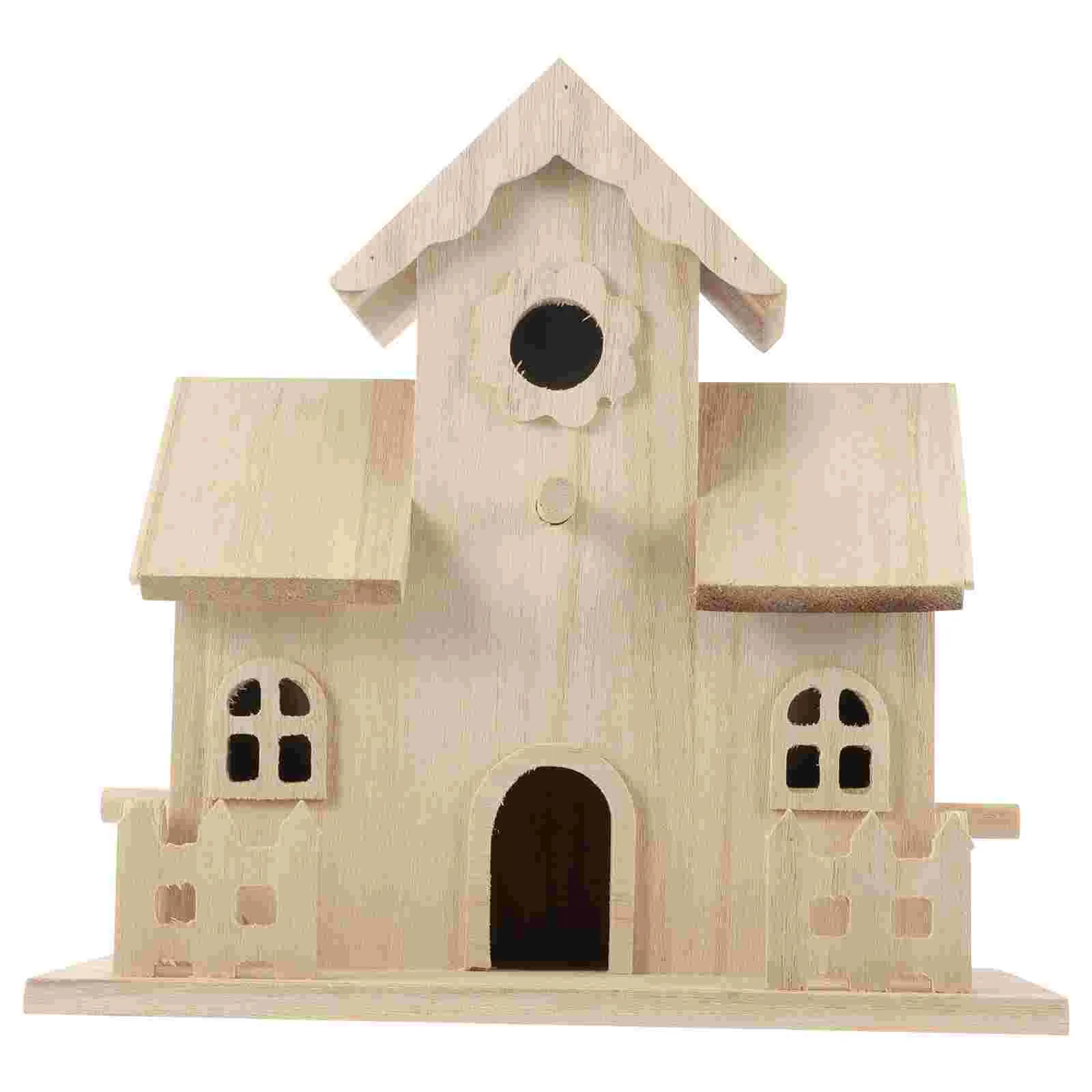 Wooden Bird House Bird Nest Box Hanging Birdhouse Outside Wood Birds Nest Box Garden Indoor Ornament Natural Cedar
Wooden Bird House Bird Nest Box Hanging Birdhouse Outside Wood Birds Nest Box Garden Indoor Ornament Natural Cedar