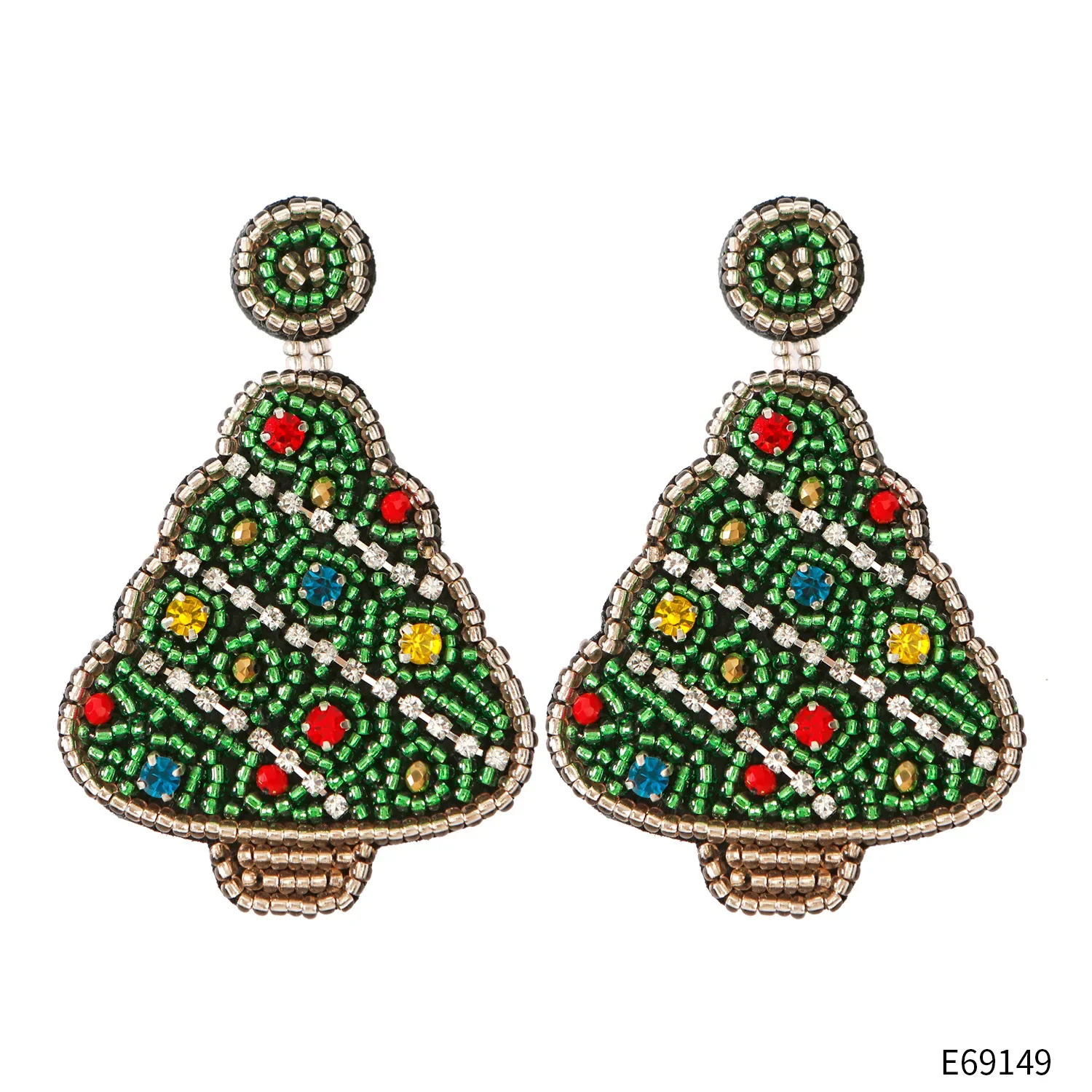 Серьги из бисера, Рождественская оригинальность, рождественская елка, ручная вязка, богемный сплав, простые дизайнерские серьги бусины в виде риса
Серьги из бисера, Рождественская оригинальность, рождественская елка, ручная вязка, богемный сплав, простые дизайнерские серьги бусины в виде риса