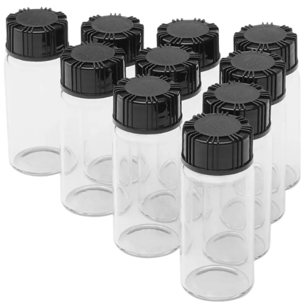 10Pcs 10ml (0.3 Oz) Clear Bottles Vial Leak-Proof Glass Bottles Vials Empty Jars Liquids, Powder, Seeds
10Pcs 10ml (0.3 Oz) Clear Bottles Vial Leak-Proof Glass Bottles Vials Empty Jars Liquids, Powder, Seeds